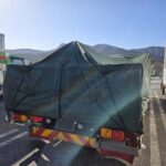 【画像】貨物も守るため！　重要なのはシート掛け 〜 画像1