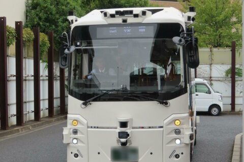 川崎市が運行する2種類の自動運転バスに乗ってみた
