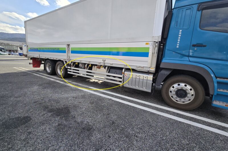 意外と知らない?トラック独自のパーツとその役割