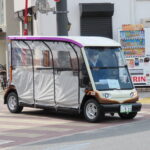 【画像】都会を走る「グリーンスローモビリティ」に乗ってみた 〜 画像1