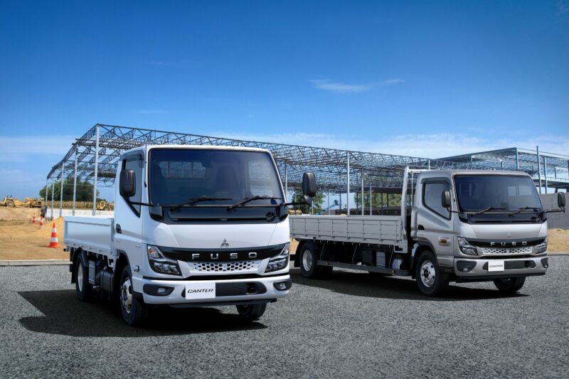 三菱ふそう　キャンターを一部改良して新発売