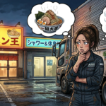 【画像】今日のキッチンはサービスエリア。トラック女子の食事事情を探る 〜 画像6