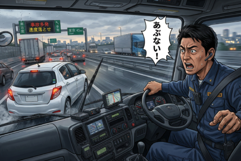 トラックドライバーが遭遇する危ない場面11選