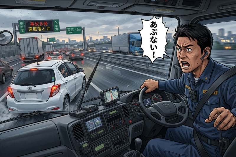 トラックドライバーが遭遇する危ない場面11選