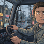 【画像】トラックドライバーが遭遇する危ない場面11選 〜 画像5