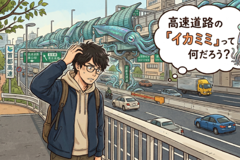 高速のイカミミってなんだ？　まさか、お土産のことじゃないよな？