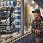 【画像】ちょっと不思議なトラック洗車事情 〜 画像4