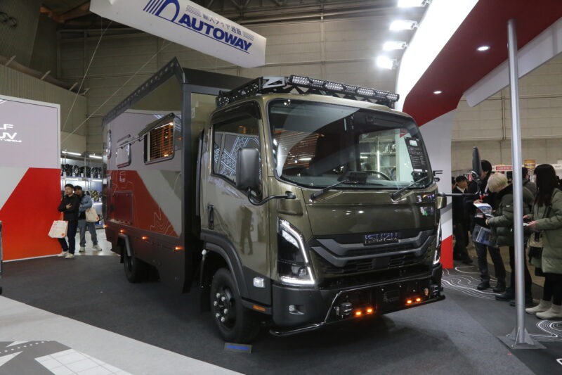 いすゞ　キャンピングカー専用シャシー「ビーカム」にワイドキャブロング車型を追加