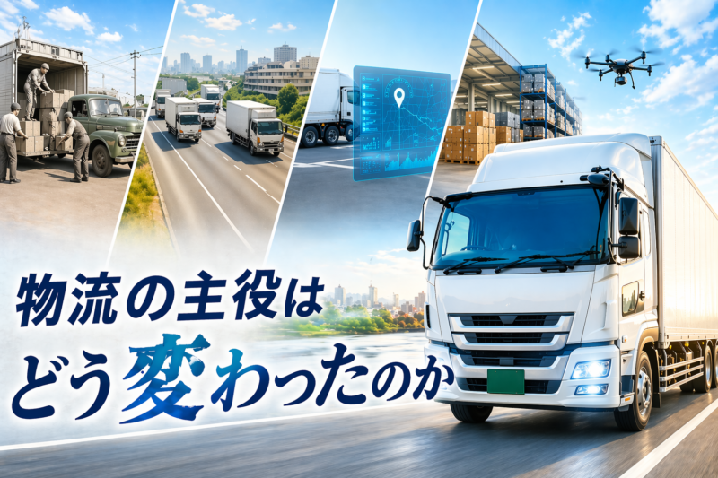 物流の主役はどう変わったのか　トラックドライバーの仕事、その変遷をたどる