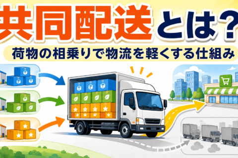 【トラックも相乗りの時代へ】半分空っぽの荷台で走るのはもったいない！メリットだらけの「共同配送」が抱える現場の難題と解決の鍵