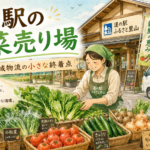 【画像】【畑から売り場への裏舞台】ただ新鮮なだけじゃない！道の駅の直売野菜を支える「軽トラと小さな地域物流」の段取り力 〜 画像1