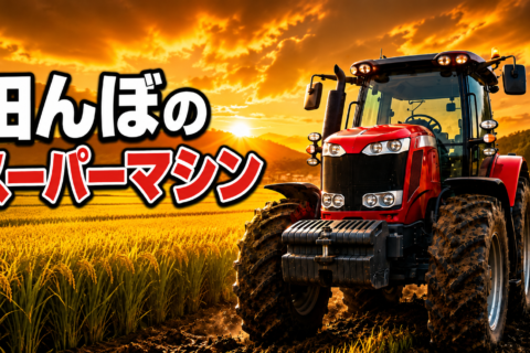 【ショート動画】農機具は田んぼで働くスーパーマシン