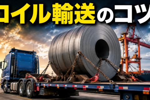 コイル輸送はなぜ難しい？「鉄砲積み」と「眼鏡積み」に隠れたプロの技術