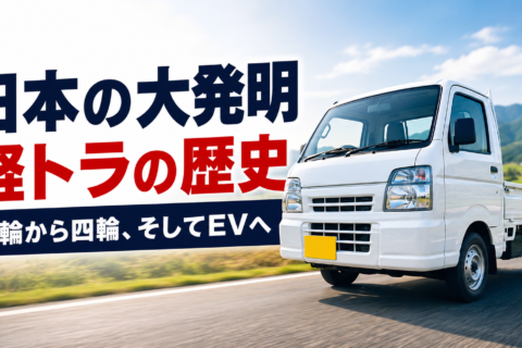 【日本の大発明】なぜ「軽トラ」は世界中で愛されるのか？三輪から四輪、そしてEVへ繋がる“最強の働く車”60年の闘魂史