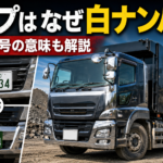 【画像】ダンプが白ナンバーでも違法ではない理由　緑ナンバーとの違いと荷台の「謎の番号」 〜 画像1