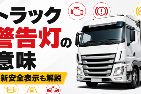 その警告灯、走って大丈夫？ トラックの「謎マーク」と最新安全表示を解説