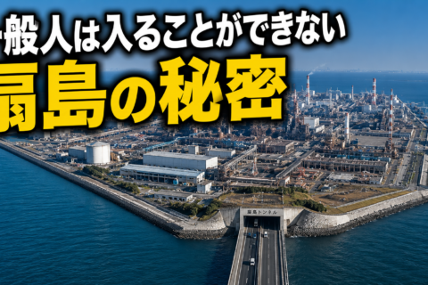 【ショート動画】一般人は入れない！海底トンネルの先にある「扇島」の秘密