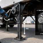 【画像】トレーラーを切り離しても前に倒れない！ 「ランディングギア」の構造と連結・切り離し作業で重要な理由 〜 画像2