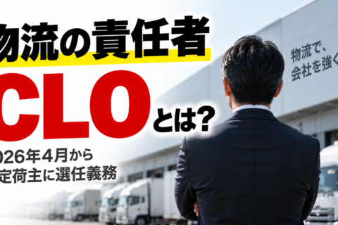 物流の司令塔「CLO」って何をする人？