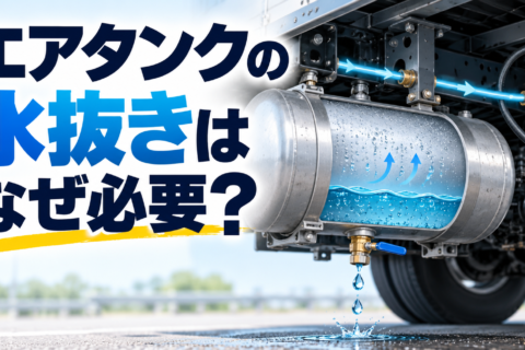 エアタンクの水抜きはなぜ必要？