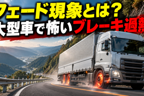 フェード現象とは？大型車で怖いブレーキ過熱