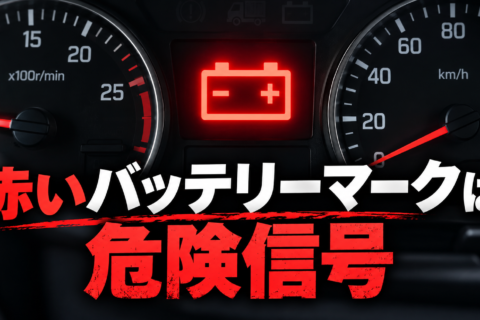 バッテリー警告灯が点いた原因は？