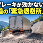 【画像】ブレーキが効かない！山道の「緊急退避所」とは 〜 画像5